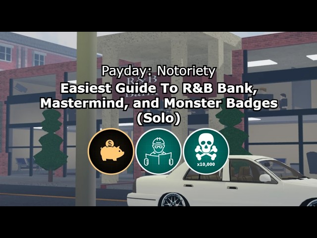Easiest Guide To R&B Bank, Mastermind, and Monster (Solo)