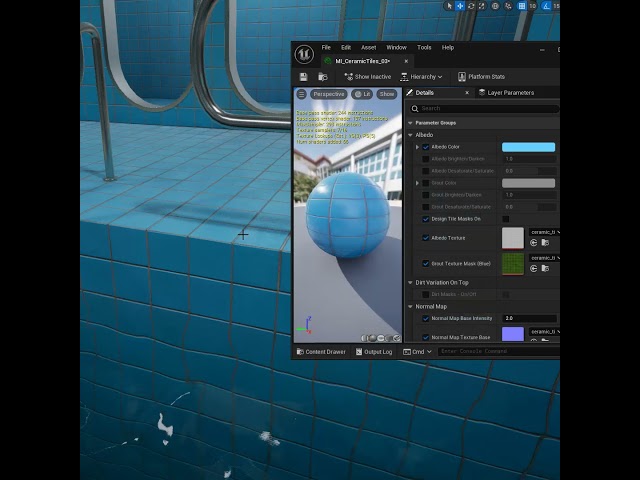 UE5 Mask Makes It Possible to Change Different Parts of Texture Individually #shorts