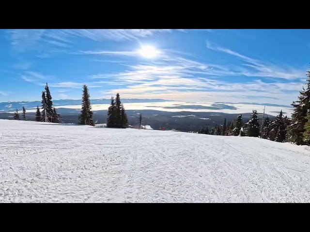 This is Paradise Run POV | Big White Ski Resort