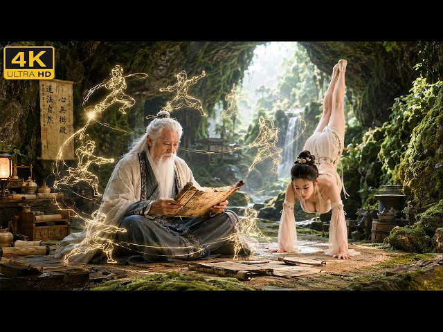 Cave-trapped girl learns an ancient divine art from a hermit and reaches martial supremacy overnight