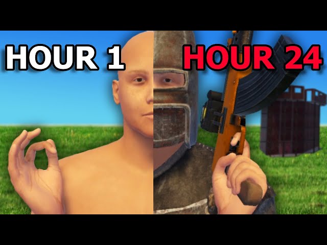 I Spent 24 Hours In Rust VR! | Strayed VR