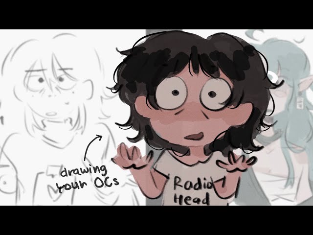 I Drew My Subscribers’ OCs (it was a disaster)