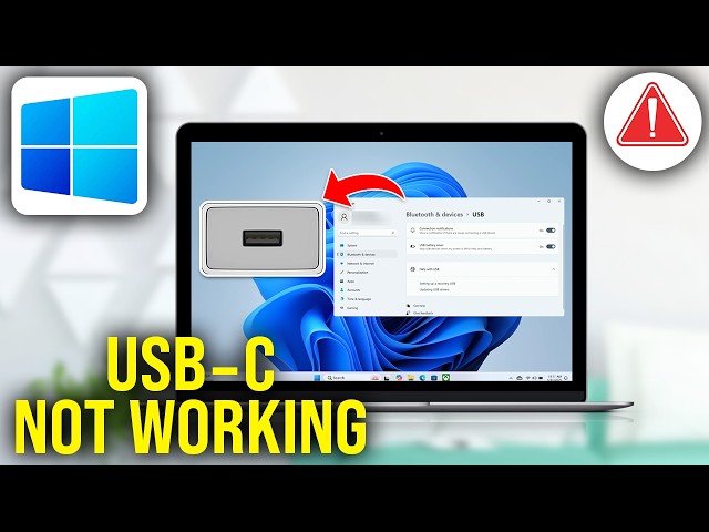 How To Fix USB & USB-C Ports Not Working on Windows 11 or 10