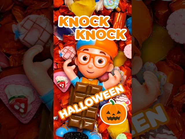 Knock, Knock! 🚪 What's Behind the Halloween Doors, Blippi? 🎃
