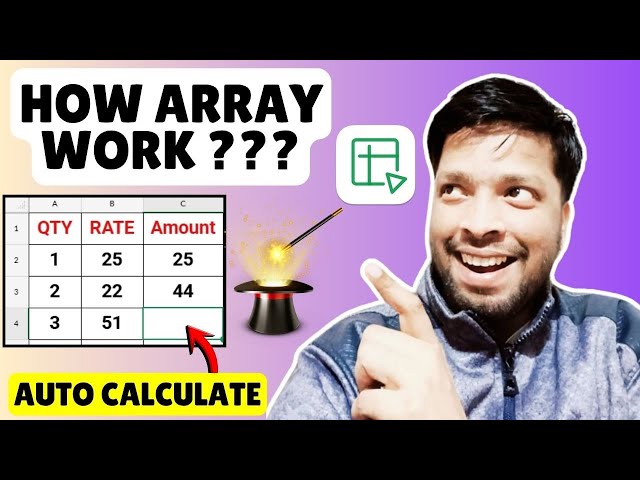 Master Auto Calculation in Zoho Sheet 🔥 | Dynamic Array Formula Made Easy!