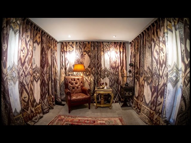 Embroidered Patterns and Tassel Accents: Elevating Bohemian Window Treatments with Luxe Details