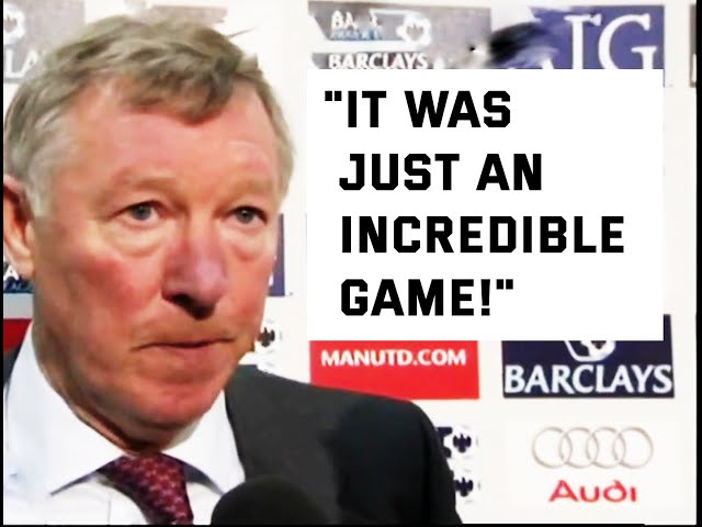Manchester United v Arsenal | Sir Alex Ferguson | Post-Match Interview | 2008