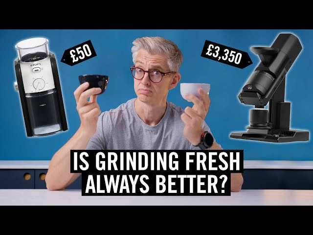 $50 Coffee Grinder Vs Pre-ground From A $3,500 Grinder