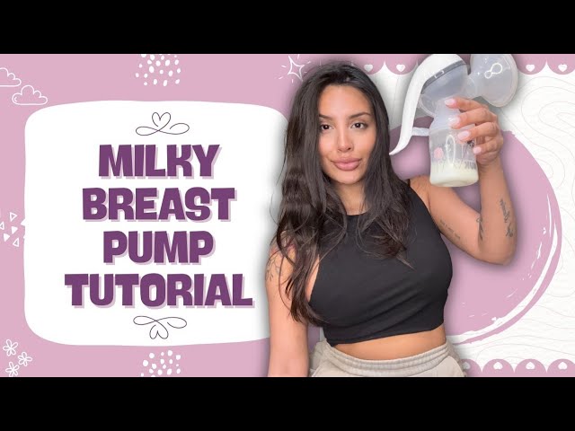 Breastfeeding Milk Tutorial | Manual Breast Pump Guide | Pump with Mama Sofia