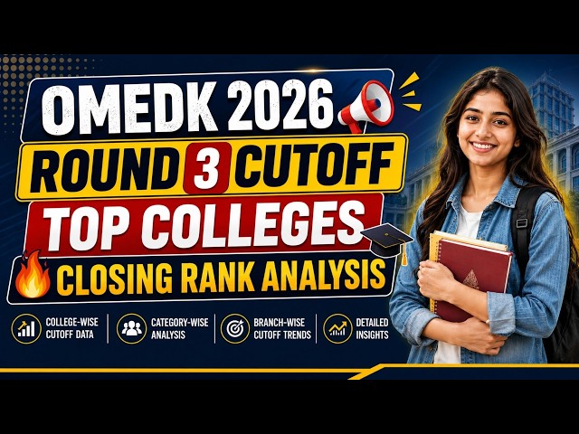 COMEDK Counselling 2026 Round 3 Cutoff OUT 🔥 | Top Engineering Colleges Closing Rank |  #comedk2026
