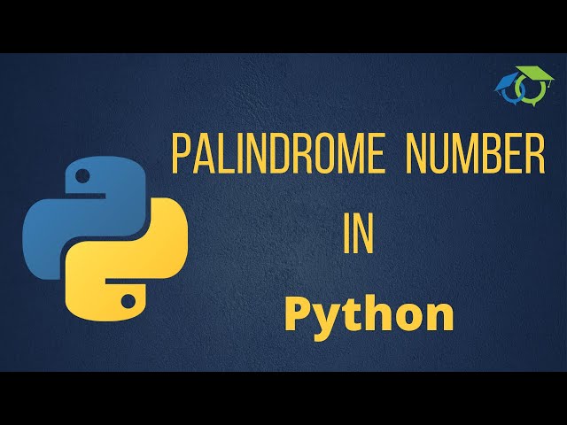 Palindrome number in Python