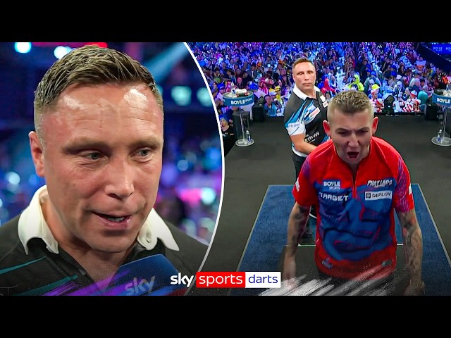 "I was a little upset with him" | Price reacts to beating Aspinall to reach World Grand Prix final