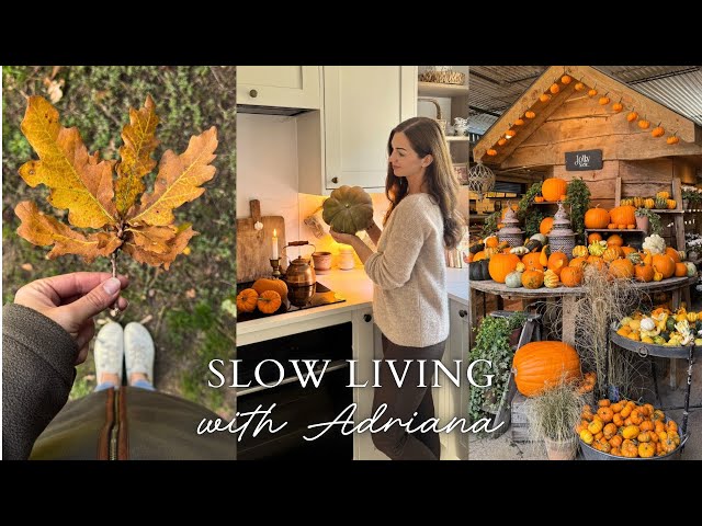 Cosy October in the English Countryside | Slow Living in The Cotswolds & Somerset Silent Vlog UK
