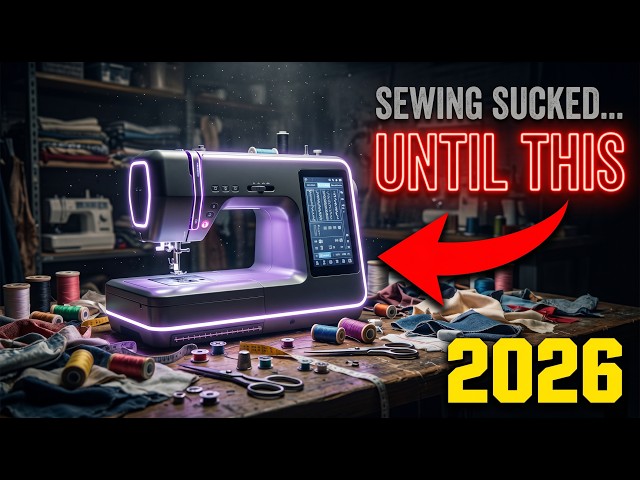 These 5 New Sewing Machines in 2026 Are INSANE!