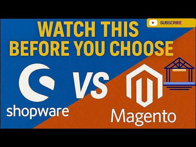Shopware vs Magento in 2025 : Which Platform is the Profitable for Your E-commerce Success?