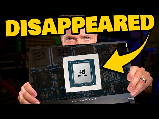 Gaming Laptop GPU Is Missing, And I Had To Find The Strange Cause