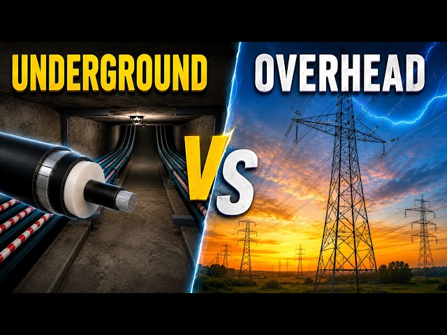 Underground Vs Overhead Transmission: Why Cables Are More Challenging?