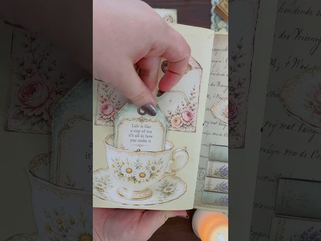 Junk Journal ✨Illusion✨ Pockets from My Porch Prints!