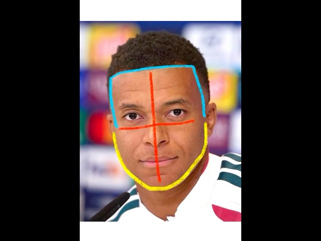 HOW TO DRAW THE KYLIAN MBAPPE STEP BY STEP