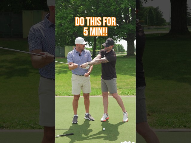 He Couldn’t Strike The Ball Consistently Until We Fixed This #shorts #golfswing #golf #ericcogorno