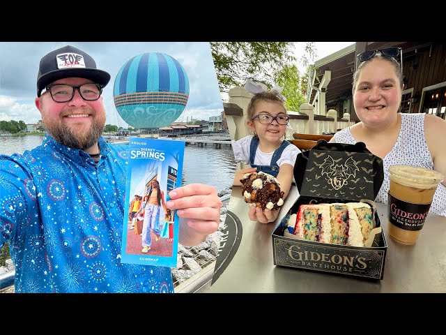 Disney Springs | NEW Gideon’s Cookie, Flavors of Florida & 4th of July Fireworks | Disney World