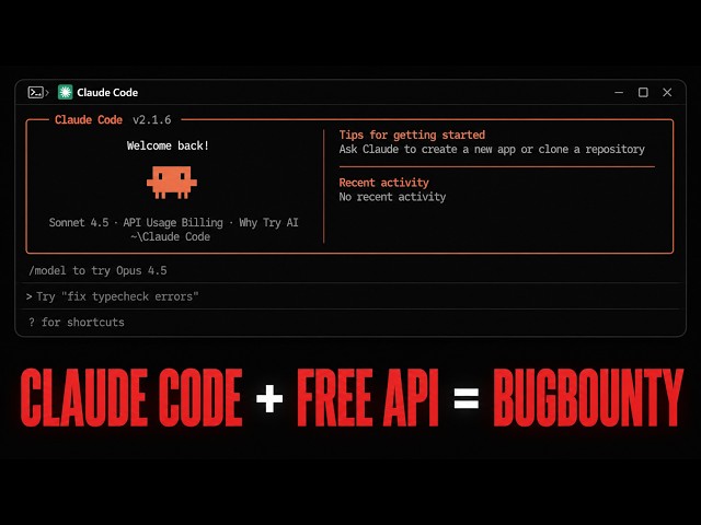Claude Code for Bug Bounty — 100% FREE