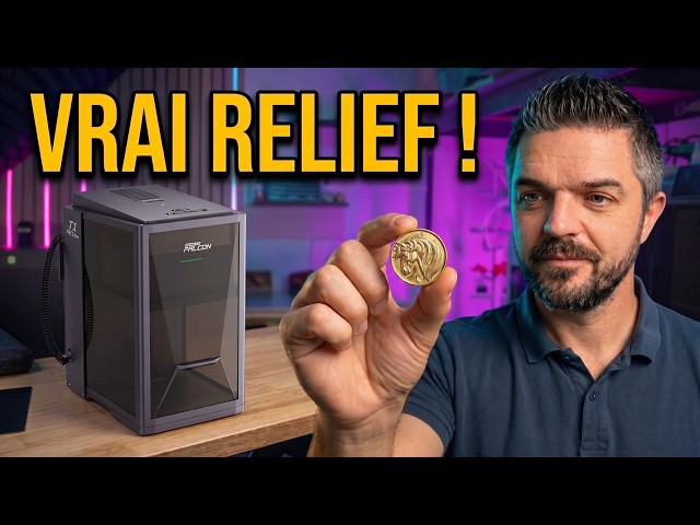 Creality Falcon T1: 3D embossing in metal without any adjustments [Review]