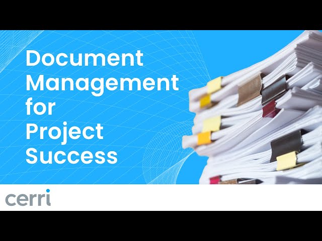 Document Management for Project Success