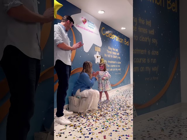 Sylvie's Bell Ringing Ceremony at Nicklaus Children's Hospital