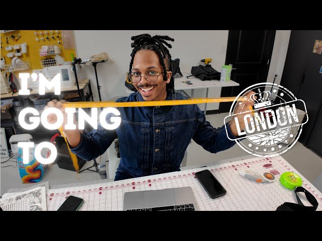 Making 3 outfits in 10 days for London Fashion Week 2025!