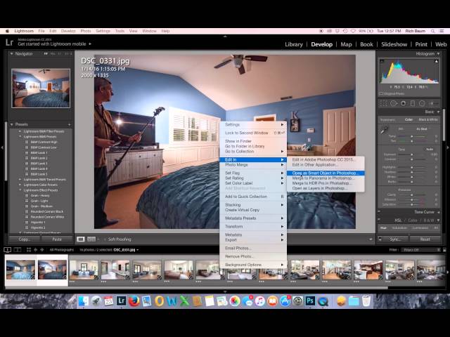 Window Pull for Real Estate Photography using Darken Mode