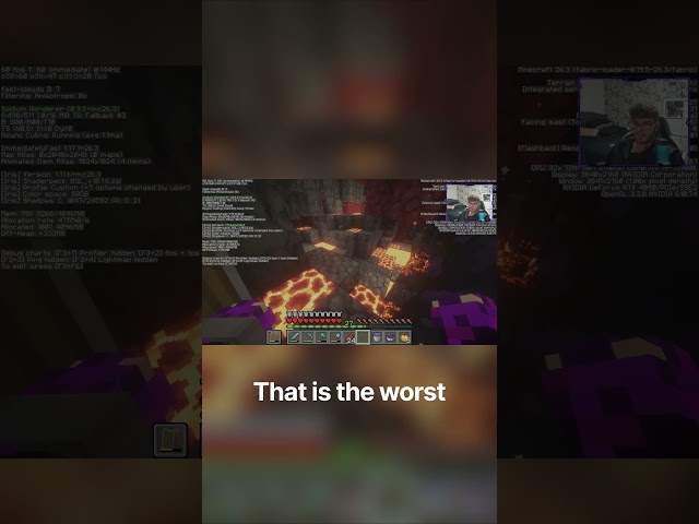The worst Nether portal spawn ever