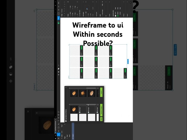 Figma plugin turn wireframe into ui within seconds in.  #figma #webdesign #chatgpt #figmaplugins