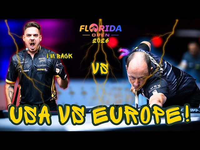 CLASH OF TITANS! | FSR vs Shane Van Boening | QUARTER FINAL | WNT Florida Open 2026
