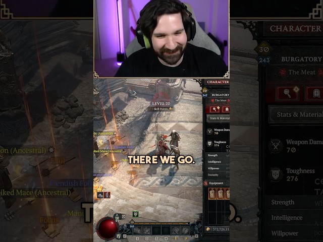 Leveling 1-70 INSTANTLY in Diablo 4 Season 14! #diablo #diablo4 # #arpg #diablopartner