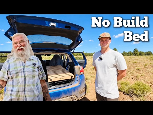 A Level Bed in an Uneven Car or Van!? This Camping Bed is BRILLIANT!