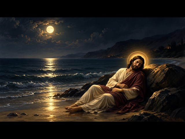 Stop Thinking For A Moment... (Psalms 38-74, Bible Reading & Ocean Waves)