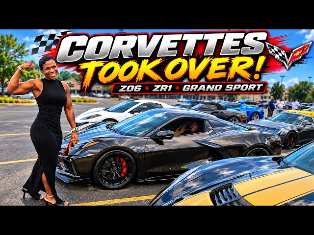 I Took My C8 Z06 to a Corvette Parade… IT GOT WILD!