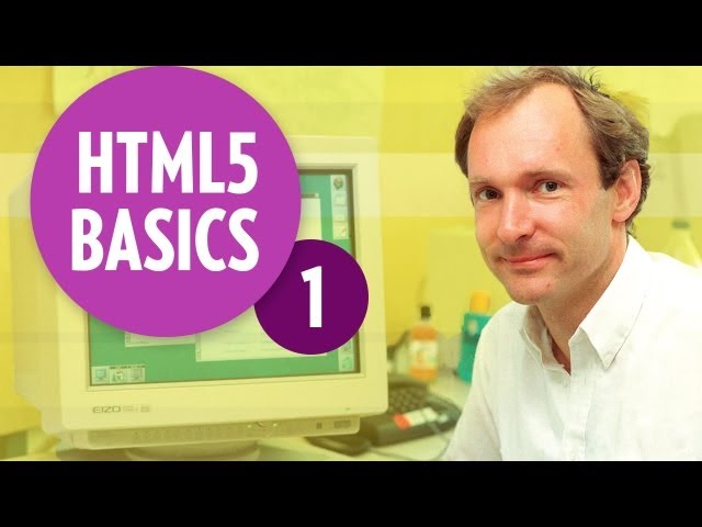 HTML5 Basics - History of HTML (Part1)