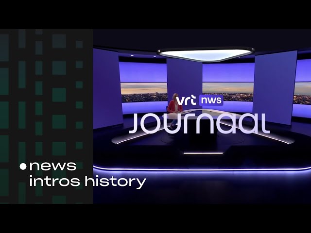 [🇧🇪] History of VRT NWS Journaal intros since 1953