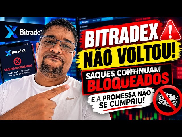 BITRADEX DID NOT RETURN! WITHDRAWALS REMAIN BLOCKED AND THE PROMISE WAS NOT KEPT!