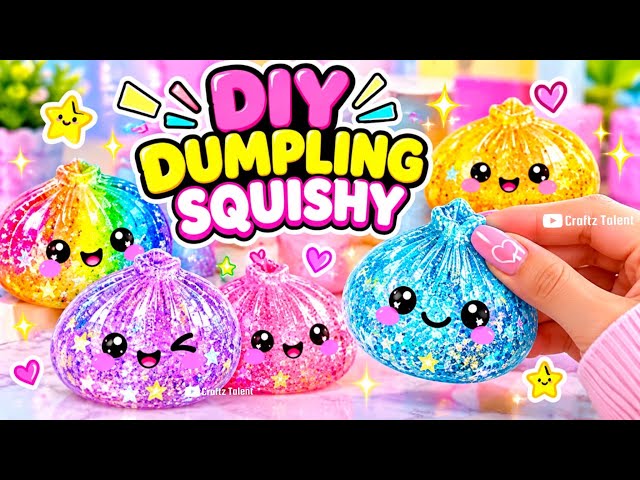 DIY viral mystery dumpling making at home /crafts to do when your bored with paper /easy paper craft