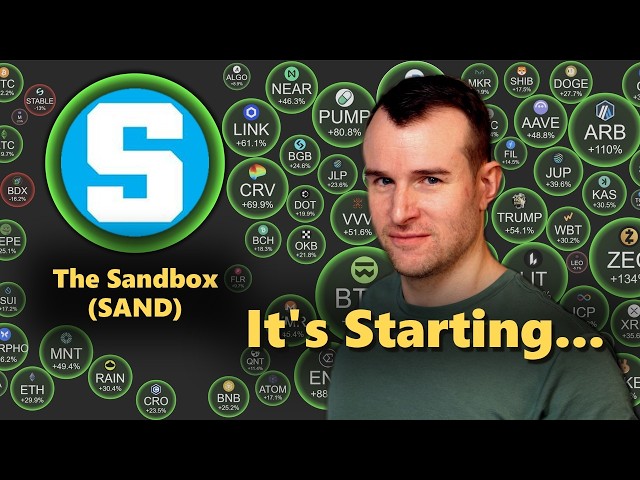 🔥 Why The Sandbox Just Exploded - SAND Crypto Analysis