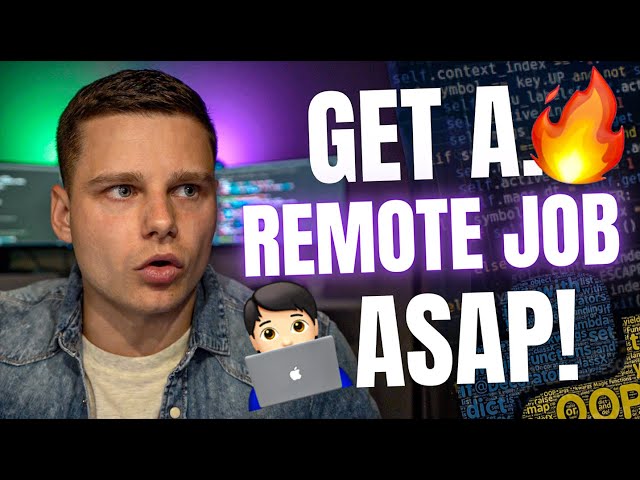 How To Get A Remote Job With No Experience
