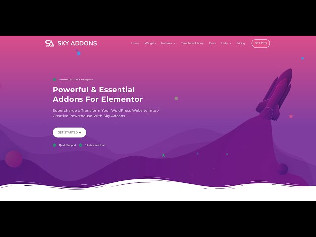 Sky Addons Theme Builder for Elementor – Headers | Footers | Archive | Single | Custom Hooks