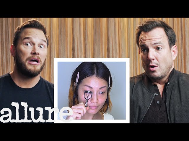 Chris Pratt and Will Arnett Narrate A Makeup Tutorial | Allure