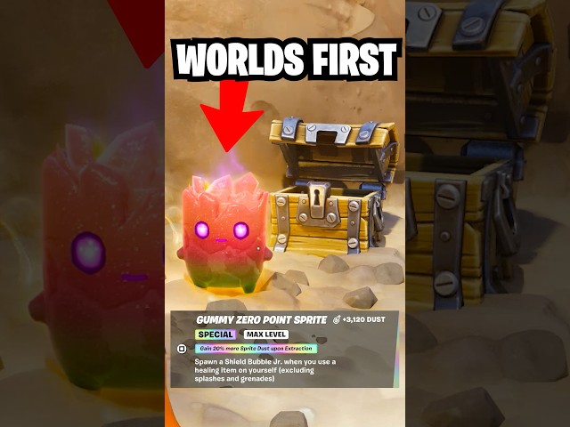 The ZERO POINT SPRITE Finally Looted 🔥