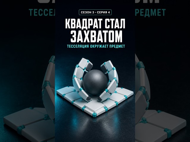 S3E4 ТЕССЕЛЯЦИЯ ОКРУЖАЕТ ПРЕДМЕТ #оригами#тесселяция #робототехника #мягкиероботы #3Dпечать #научпоп