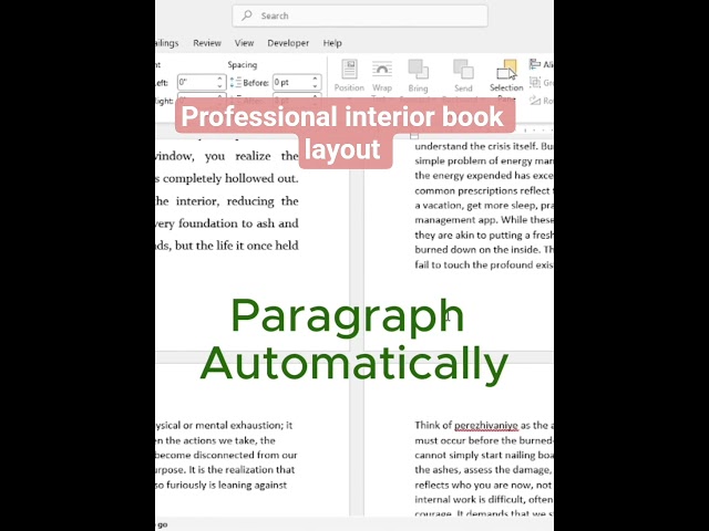 interior book layout and chapter setting #amazonkdp #bookdesign #fiverrtips #skills #upwork