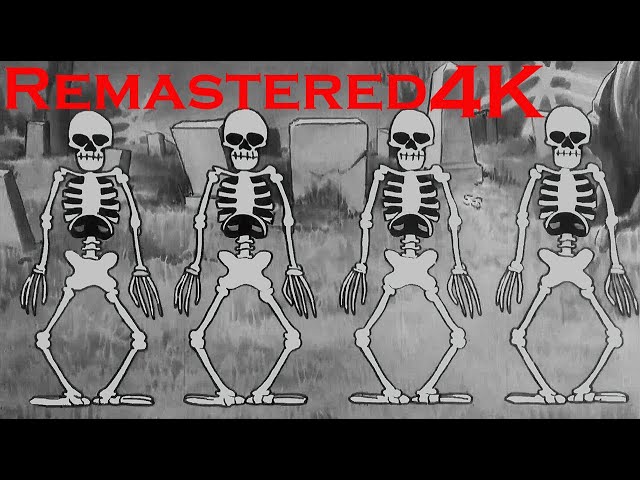 Skeleton Dance 4K Remaster (watch 2x speed)